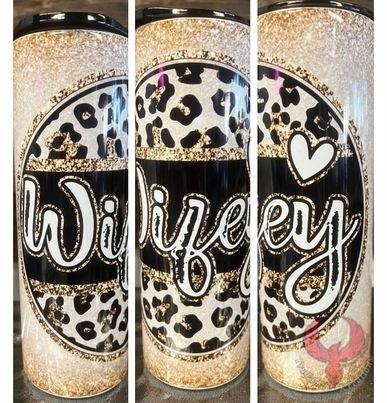 Wifey Cheetah Tumbler