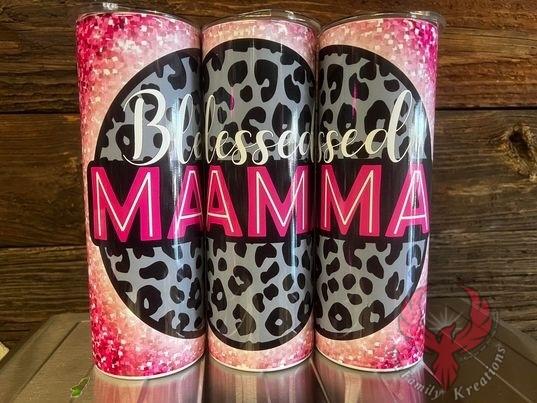 Blessed Mama Tumbler