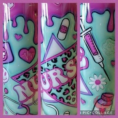 Nurse Pink Drip Tumbler