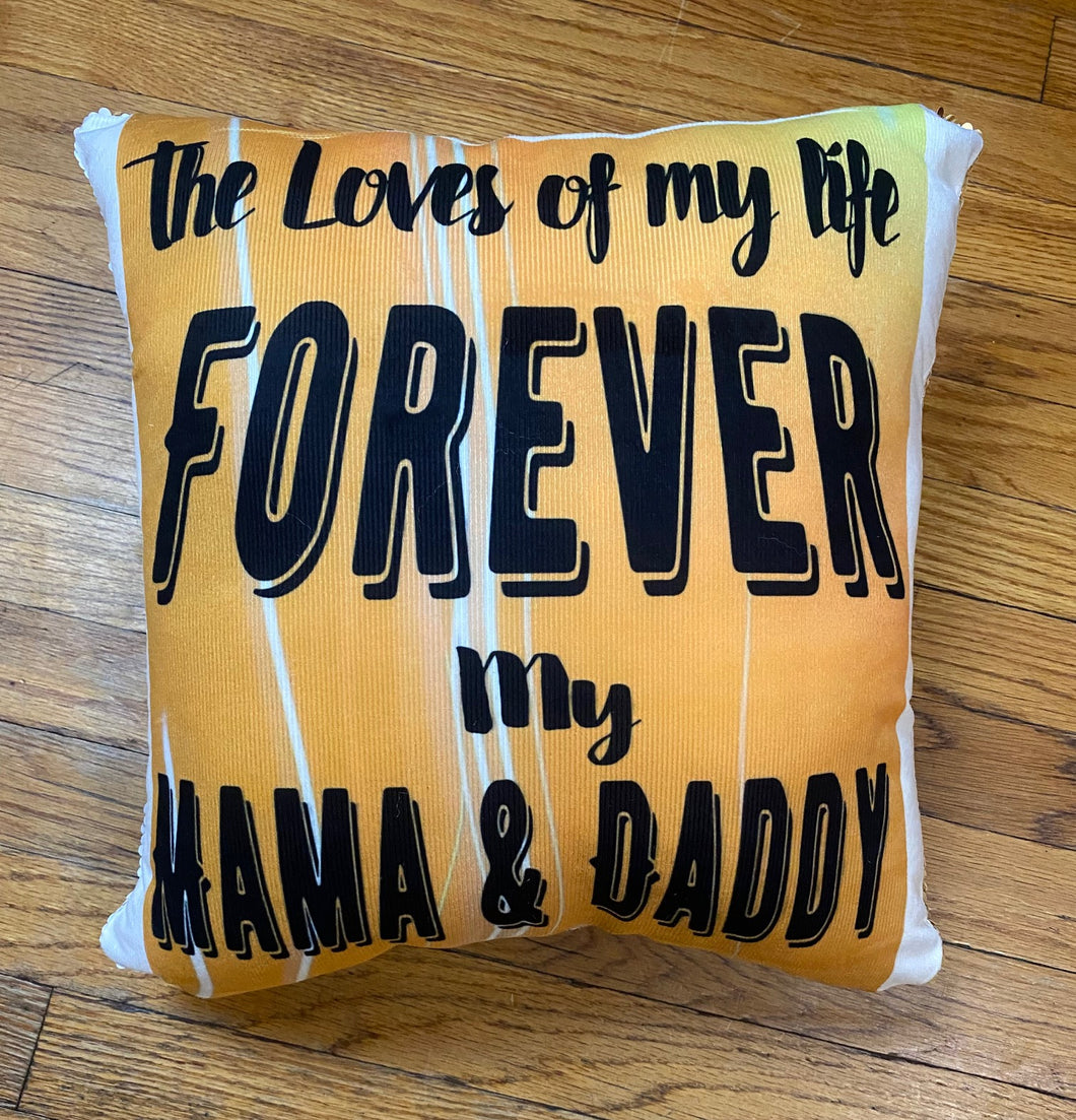 Customized Sequin Pillows